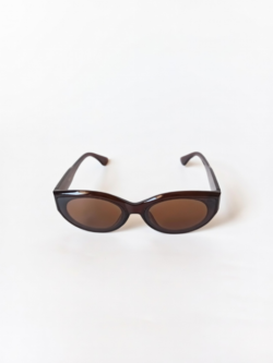 Óculos de Sol Gatinho Policarbonato Marrom