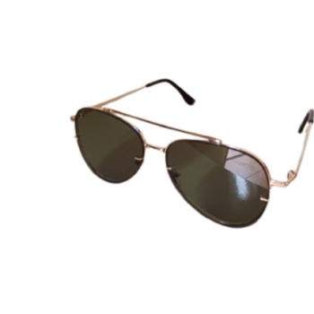 Óculos de Sol Aviador Metal Verde
