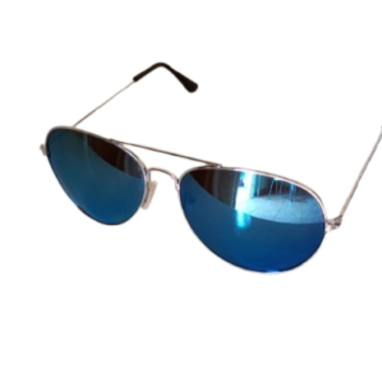Óculos de Sol Aviador Acrílico Azul