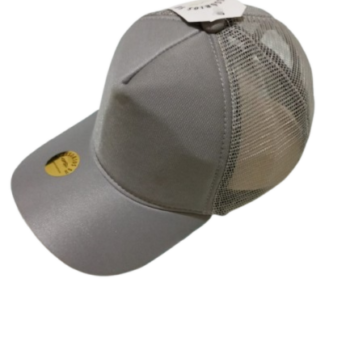 Boné Trucker Telinha Cinza Claro