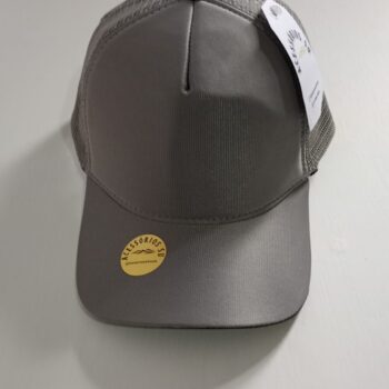 Boné Trucker Telinha Cinza Claro