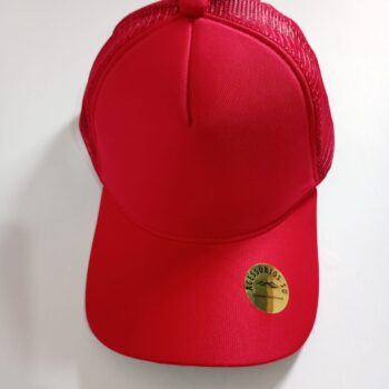 Boné Trucker Telinha na Cor Vermelho