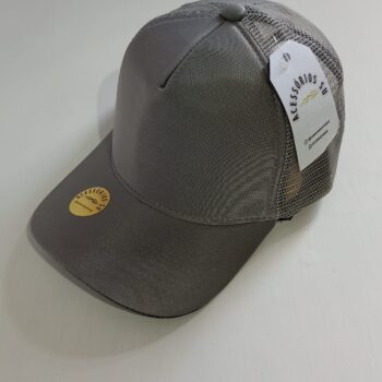 Boné Trucker Telinha Cinza Claro