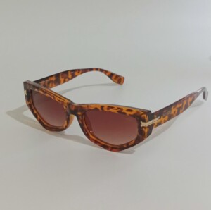 Óculos de Sol Olho de Gato Vintage – Gradiente Leopardo